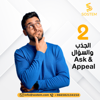 المرحلة الثانية من رحلة العميل مع الأنشطة التجارية الجذب والسؤال Ask Appeal